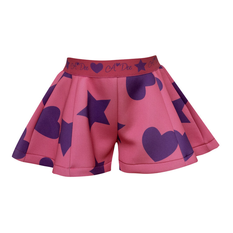ADee A'Dee AW24 Tiffany Hearts & Stars Print Short Set