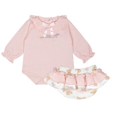 Little A Little A AW24 Gwen Bear Print Jam Pant Set