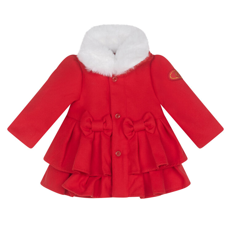 Little A Little A AW24 Harper Felt Coat & Beret Set