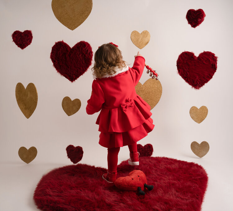 Little A Little A AW24 Harper Felt Coat & Beret Set