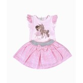 Caramelo SS24 Diamante Unicorn Skirt Set - 012211