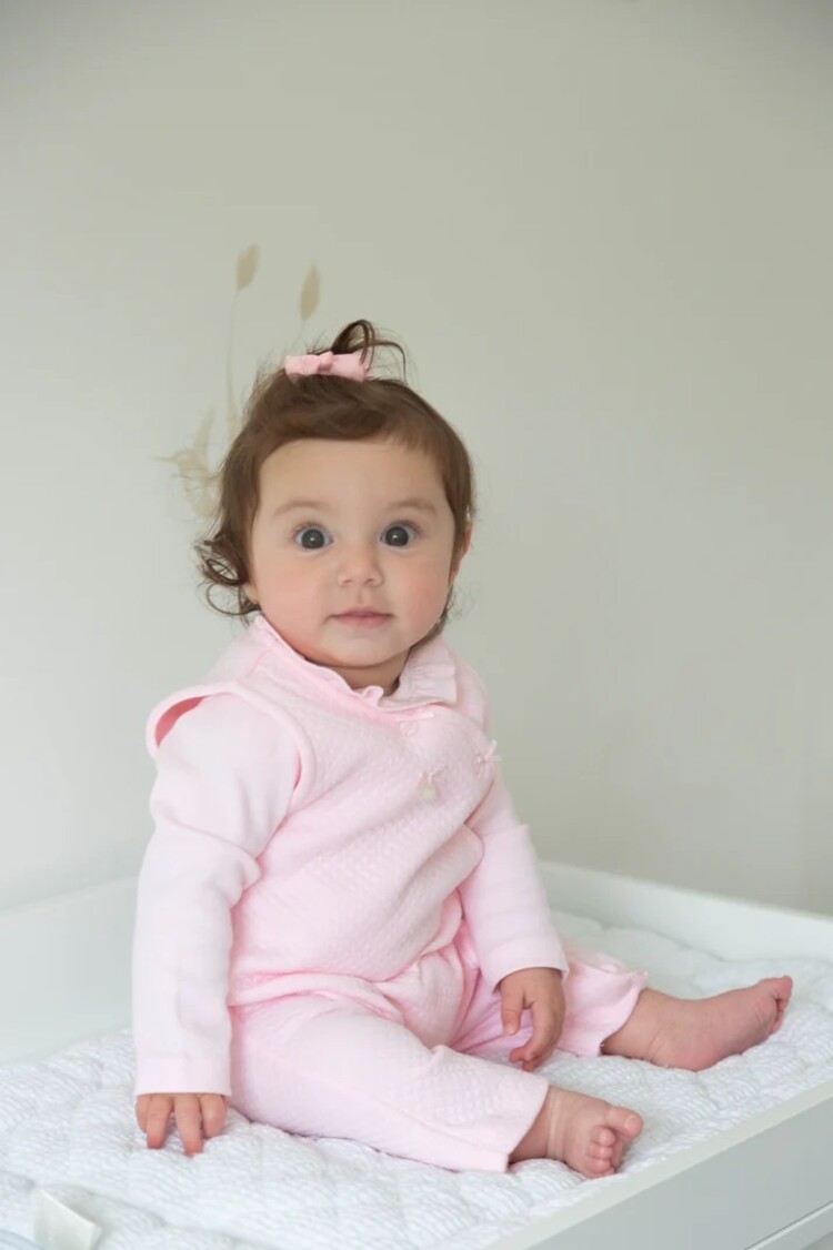 Mintini Mintini AW24 Dungaree & Hat Set - MB5142