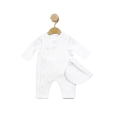 Mintini Mintini AW24 Dungaree & Hat Set - MB5136