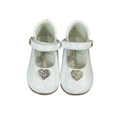 Andanines Andanines Velcro Strap Heart Shoe 242150 AW24