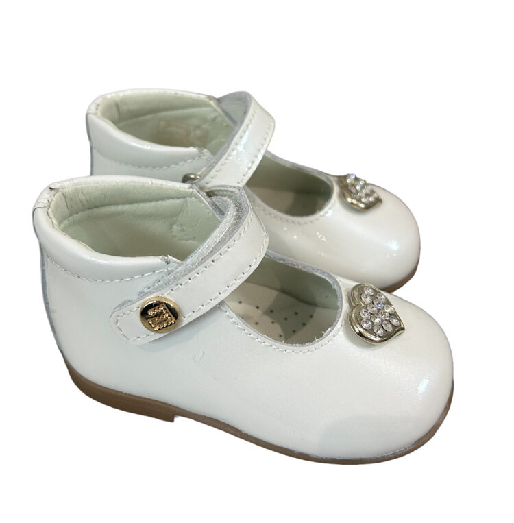 Andanines Andanines Velcro Strap Heart Shoe 242150 AW24