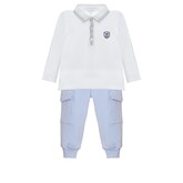 Patachou Patachou AW24 Polo Top & Joggers - 3303/3307 - 12 MONTHS