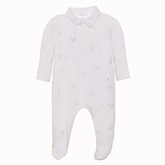 Patachou Patachou AW24 Velour Teddy Print Babygrow - 3050