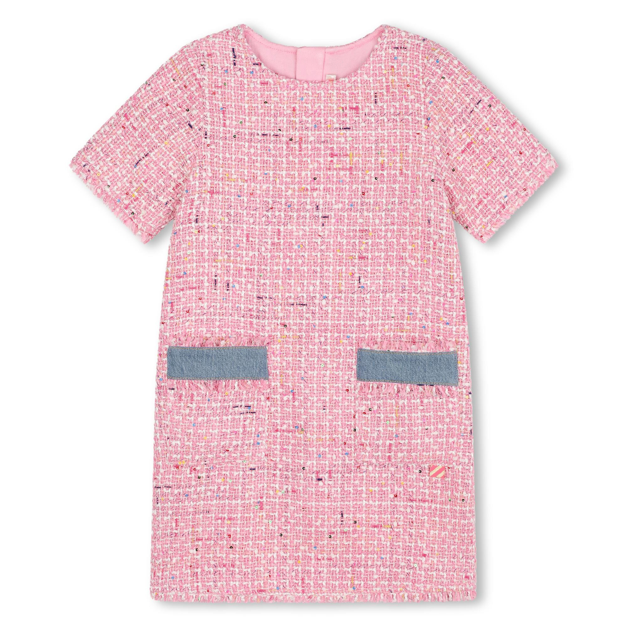 Billieblush Billieblush AW24 Woven Dress U20501 Bubbles Childrenswear