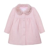 Patachou Patachou AW24 Fur Collar Coat - 3203