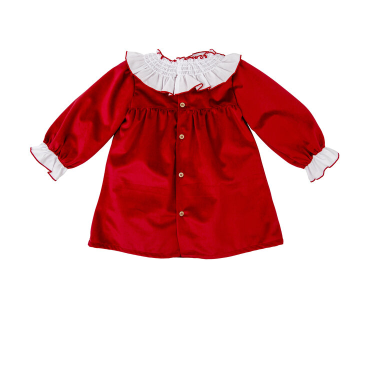 Babidu Babidu AW24 Velvet Dress - 91661