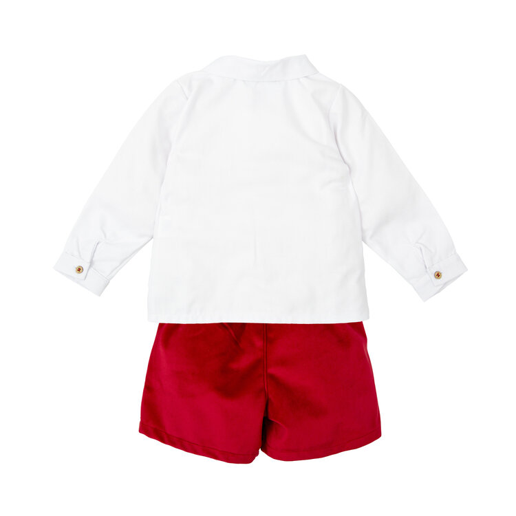 Babidu Babidu AW24 Boys Smart Short Set - 40661