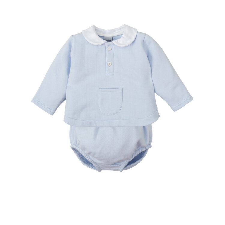 Babidu Babidu AW24 Boys Pant Set - 41188- 6 MONTHS