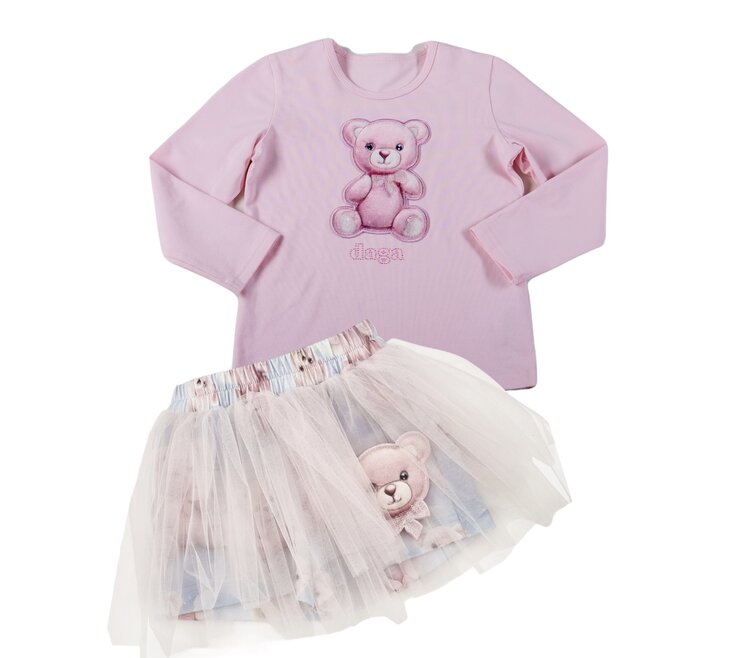 DAGA Daga AW24 Teddy Bear Short Set - M9807/M9806
