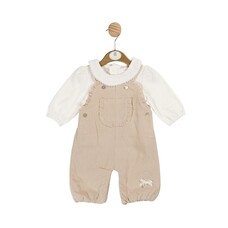 Mintini Mintini AW24 Girls Dungaree Set - MB6114