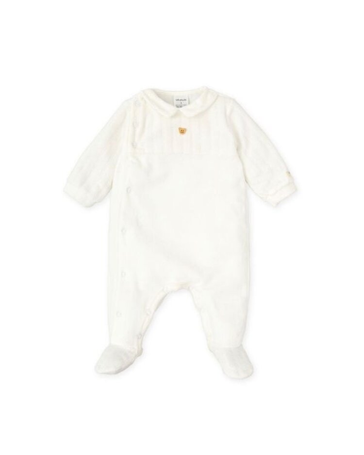 Tutto Piccolo Tutto Piccolo AW24 Velour Babygrow - 8080