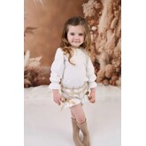 Rochy Rochy AW24 Girls Check Pant Set - 24112