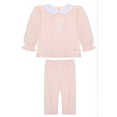 Pom Petit Pom Pom Petit Pom AW24 Velour 2 Piece - 5014 - 18-24 MONTHS