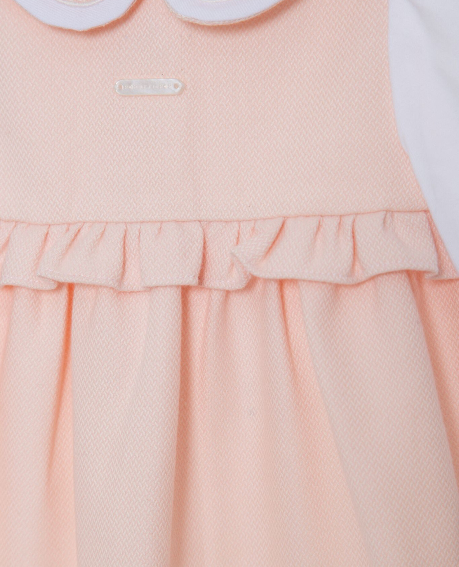 Pom Petit Pom AW24 Long Sleeve Dress - 5009 - Bubbles Childrenswear