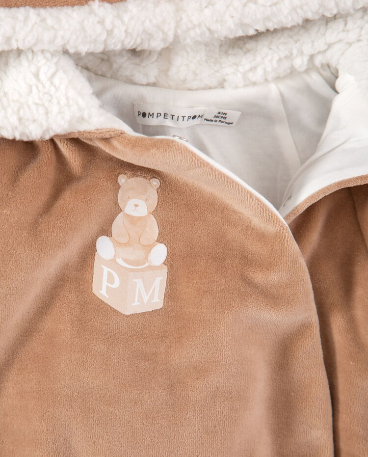 Pom Petit Pom Pom Petit Pom AW24 Velour All in One - 5022