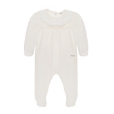 Pom Petit Pom Pom Petit Pom AW24 Velour Babygrow - 5030