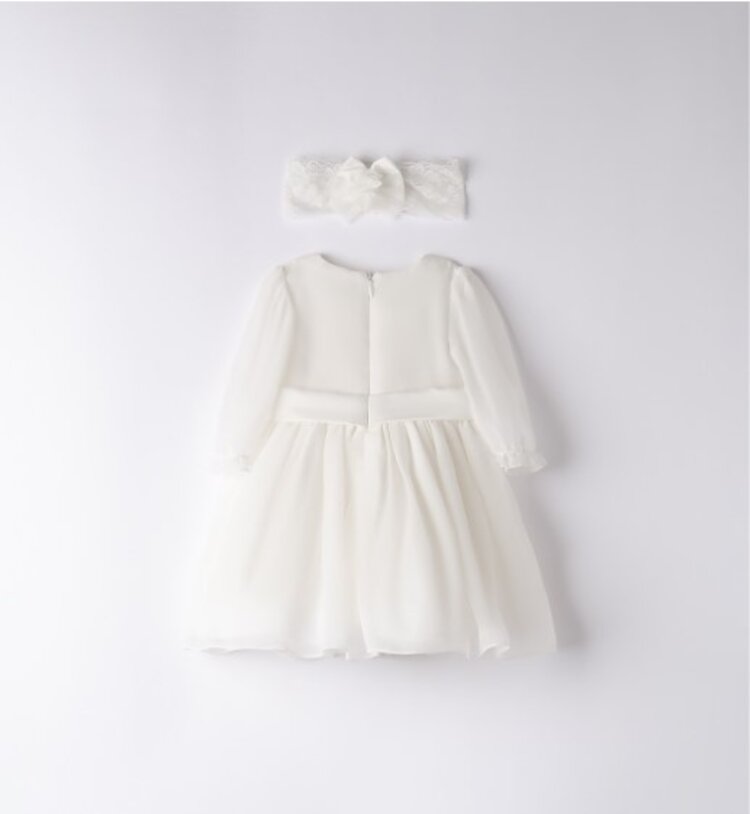 iDO iDO AW24 Lace Detail Dress & Headband - 4A266