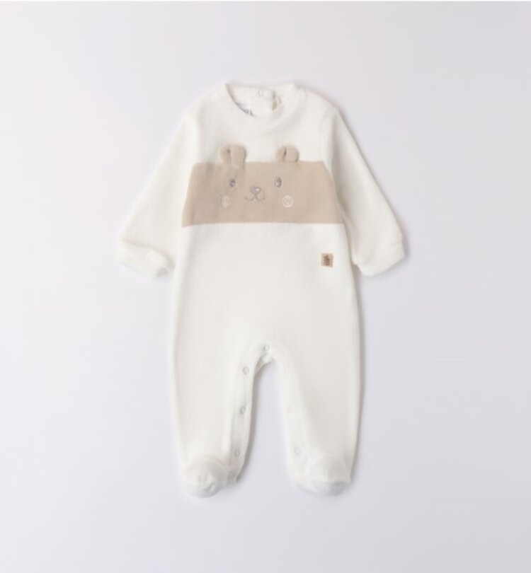 iDO iDO AW24 Velour Babygrow - 4A248