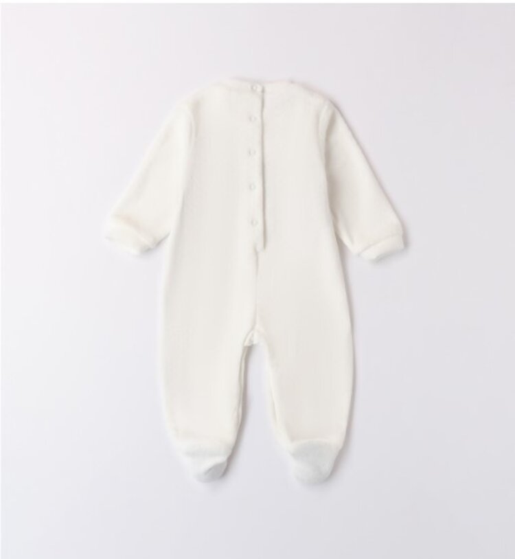iDO iDO AW24 Velour Babygrow - 4A248