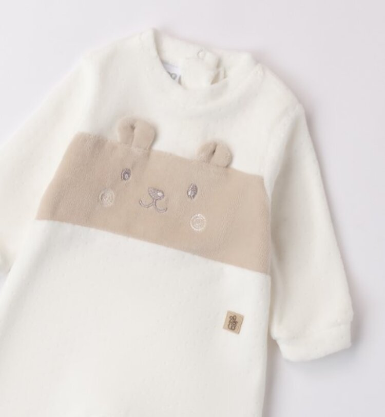 iDO iDO AW24 Velour Babygrow - 4A248