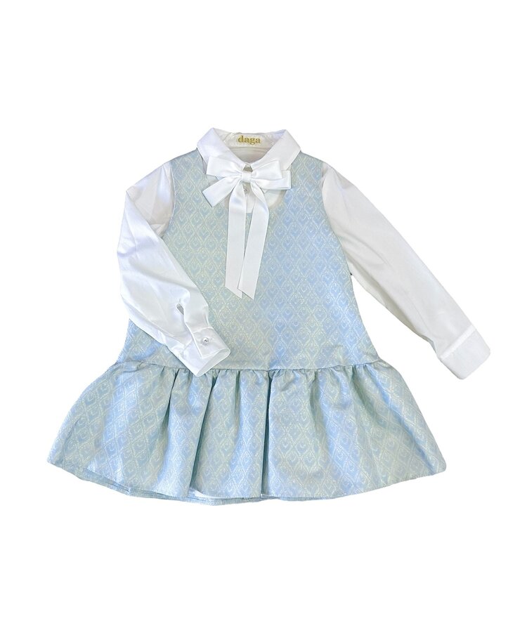 DAGA Daga AW24 Blouse & Pinafore Set - M9869/M9870