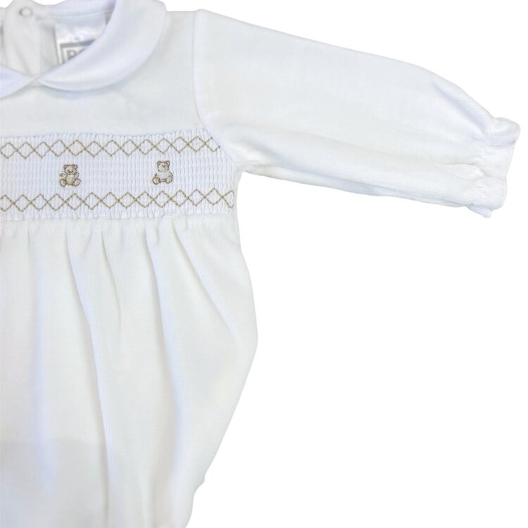 Pex Pex AW24 Teddy Smocked Romper