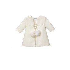 First Baby First Baby AW24 Pom Pom Coat