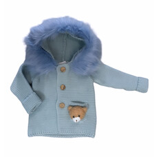 Meia Pata Meia Pata Fuzzy Bear Knitted Jacket 2059 AW24