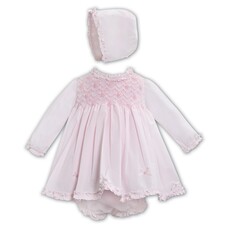 Sarah Louise Sarah Louise AW24 Dress & Bonnet - 013347