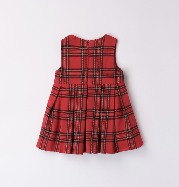 iDO iDO AW24 Tartan Dress Set - 4A275/4A272