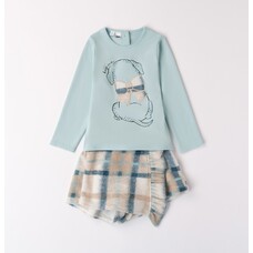 iDO iDO AW24 Check Skort Set - 4A541