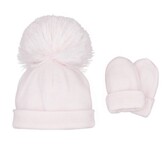 Pastels & Co Pastels & Co Ashton Hat & Mitt Set