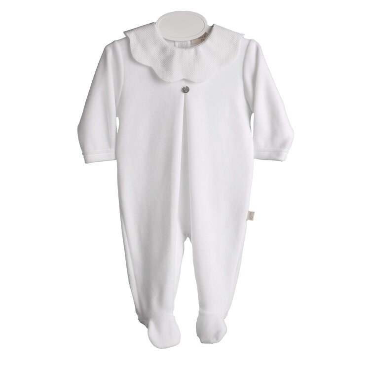 Baby Gi Baby Gi AW25 Velour Pique Babygrow - PQ50