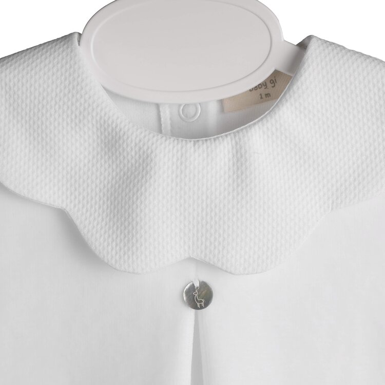 Baby Gi Baby Gi AW25 Velour Pique Babygrow - PQ50