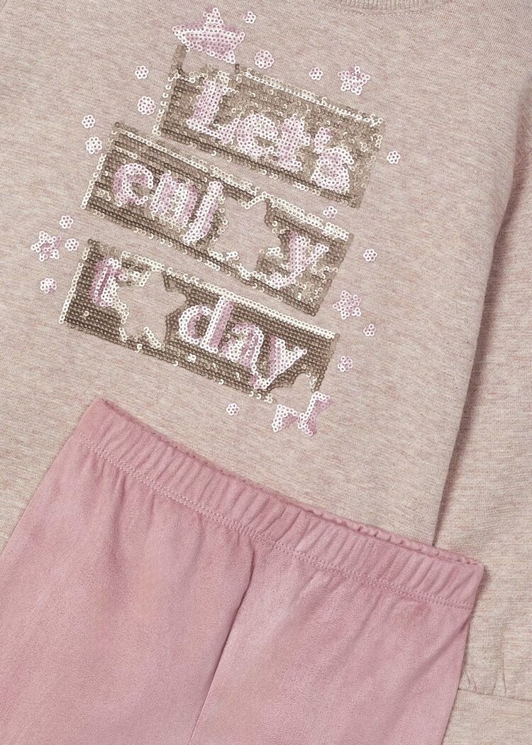 Mayoral Mayoral AW24 Suede Legging Set - 4709