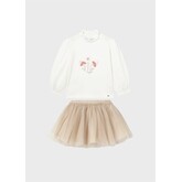 Mayoral Mayoral AW24 Tulle Skirt Set - 2045/2901