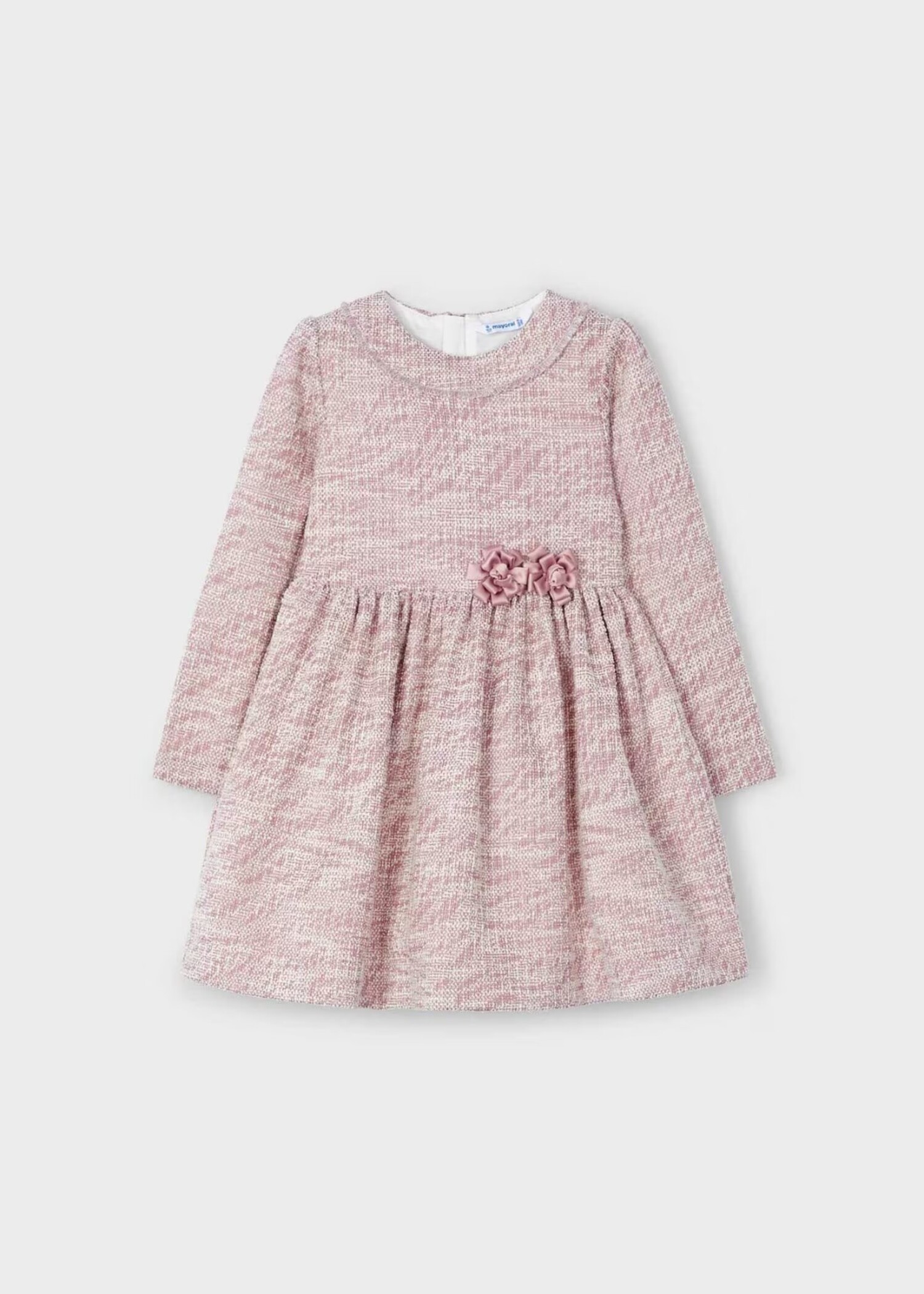 Mayoral Mayoral AW24 Tweed Dress 4916 Bubbles Childrenswear