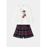 Mayoral Mayoral AW24 Tartan Short Set - 4061/4217