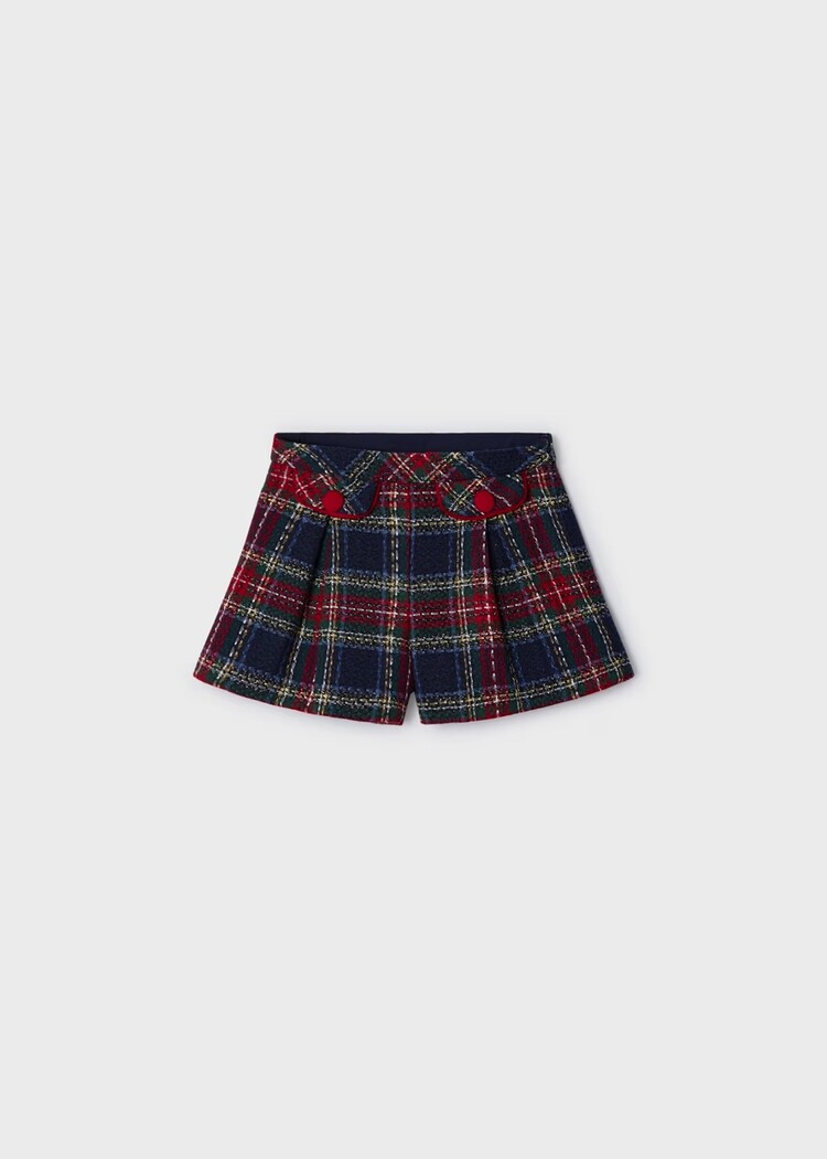 Mayoral Mayoral AW24 Tartan Short Set - 4061/4217