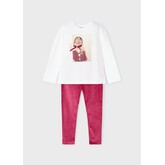 Mayoral Mayoral AW24 Velvet Legging Set - 4705