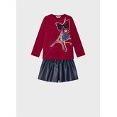 Mayoral Mayoral AW24 Leather Skirt Set - 4063/4907