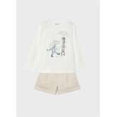 Mayoral Mayoral AW24 Sparkle Short Set - 4067/4219