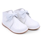 Borboleta Borboleta Sharon Boots - White Patent