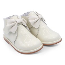 Borboleta Borboleta Sharon Boots - Ivory Patent