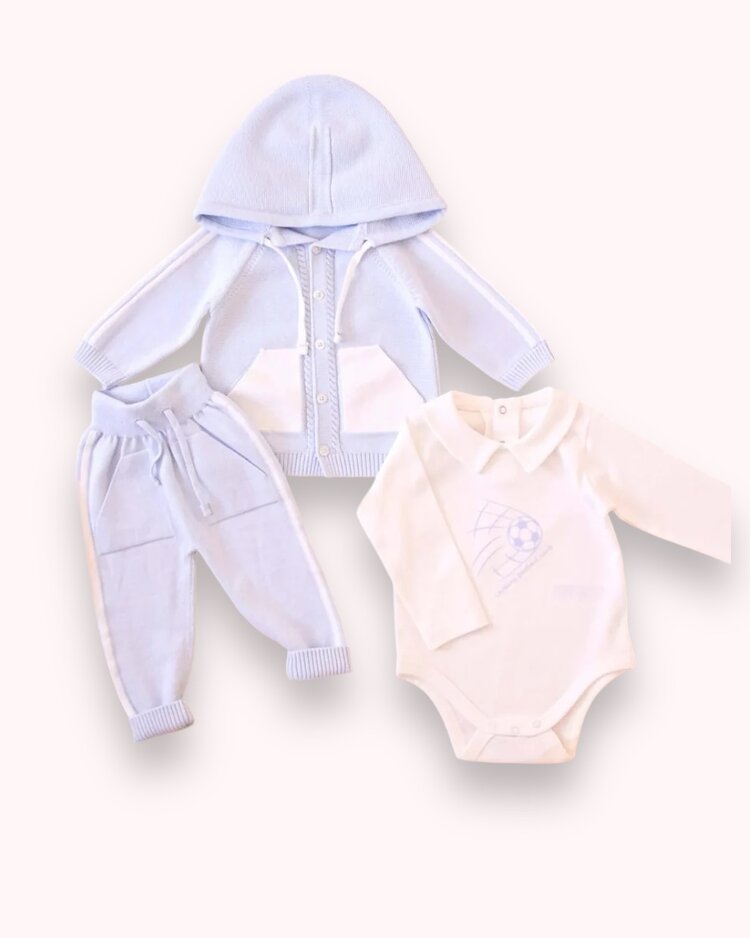 Leoking Leoking Football 3 Piece Knit - 8497