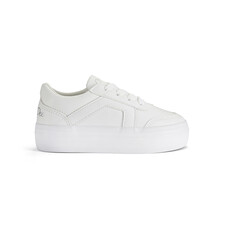 ADee A'Dee SS25 Patty Platfrom Trainer - Bright White